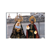 Virgen de la Amargura con San Juan